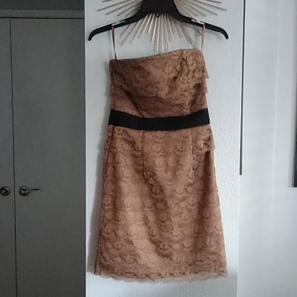 H&M Women's 4 Strapless Lace Dress
